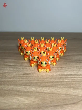 Pikachu con Capa de Magikarp 4cm